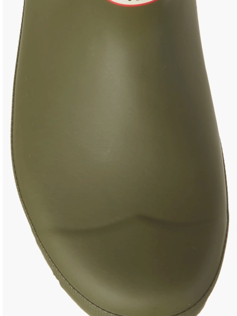 Hunter Short Chelsea Rain Boot - Olive Green NWOT - Picture 5 of 9
